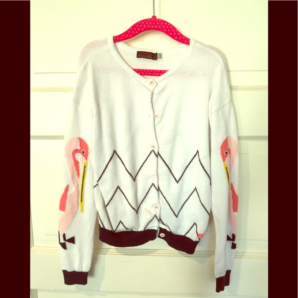 French designer girl cardigan - Jacadi - 8y old